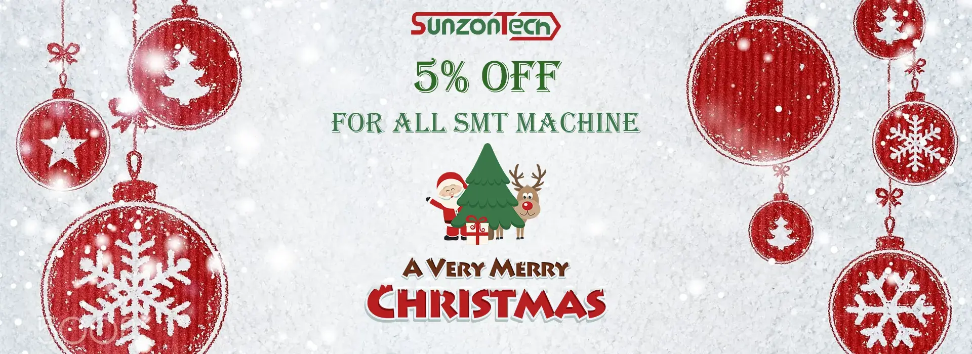 Christmas Promotion Is Coming | SunzonTech 