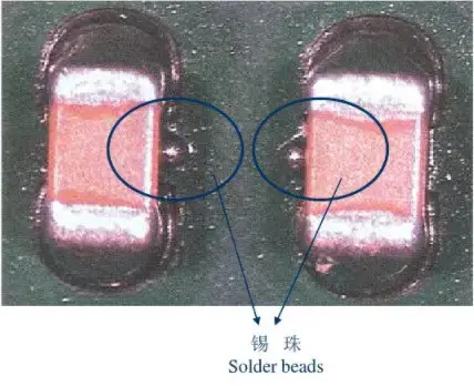 SMT defect - "Solder beads" phenomenon - Chip components "stand up") | SunzonTech