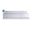 SER-710D 10 zones lead-free hot air PCB reflow oven (Left to right ,dual-rail) SMT reflow oven for PCB manufacturing