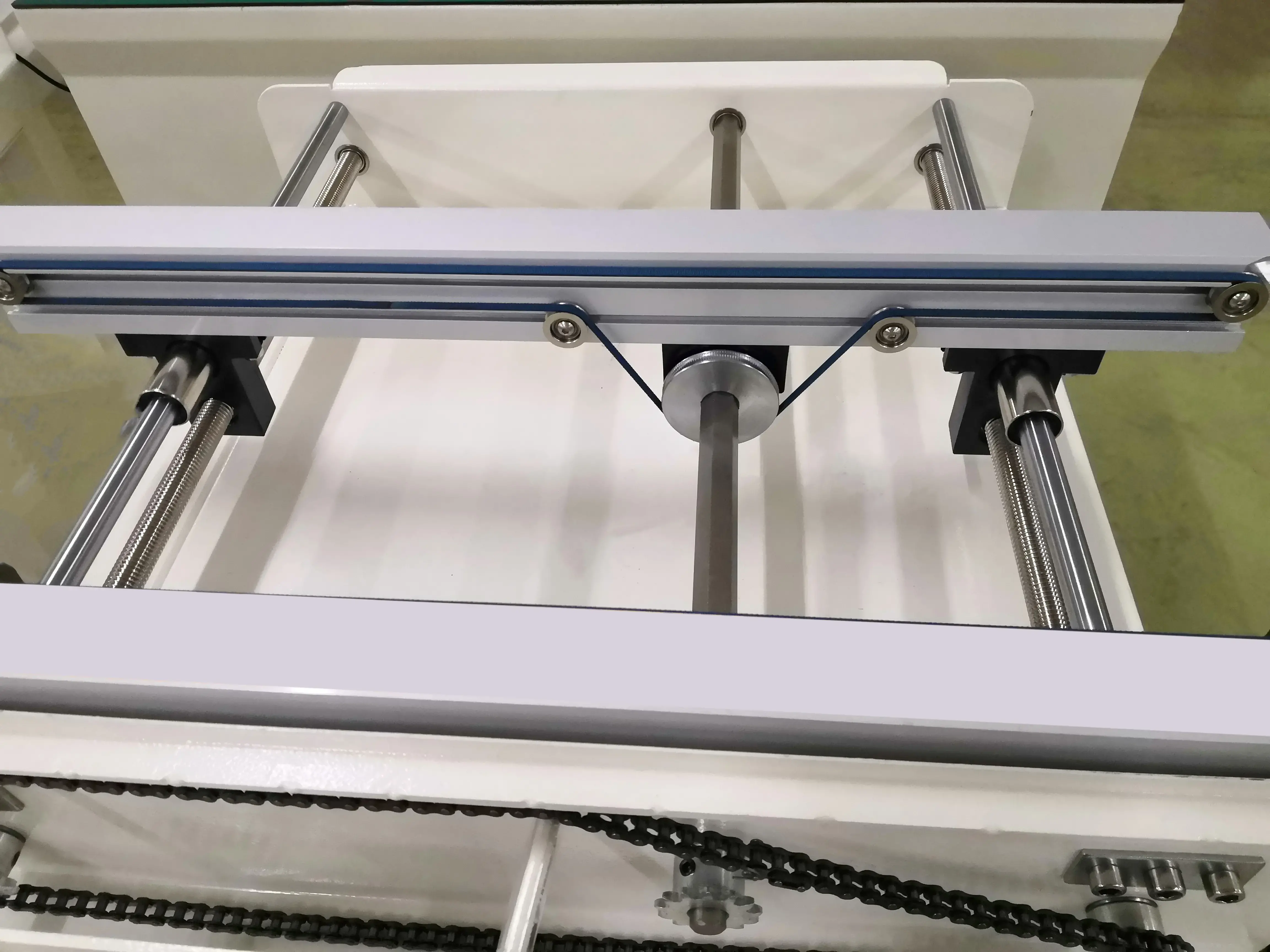 NC-BC-330-C Standard smt pcb conveyor with cover SunzonTech pcb conveyor for smt production line