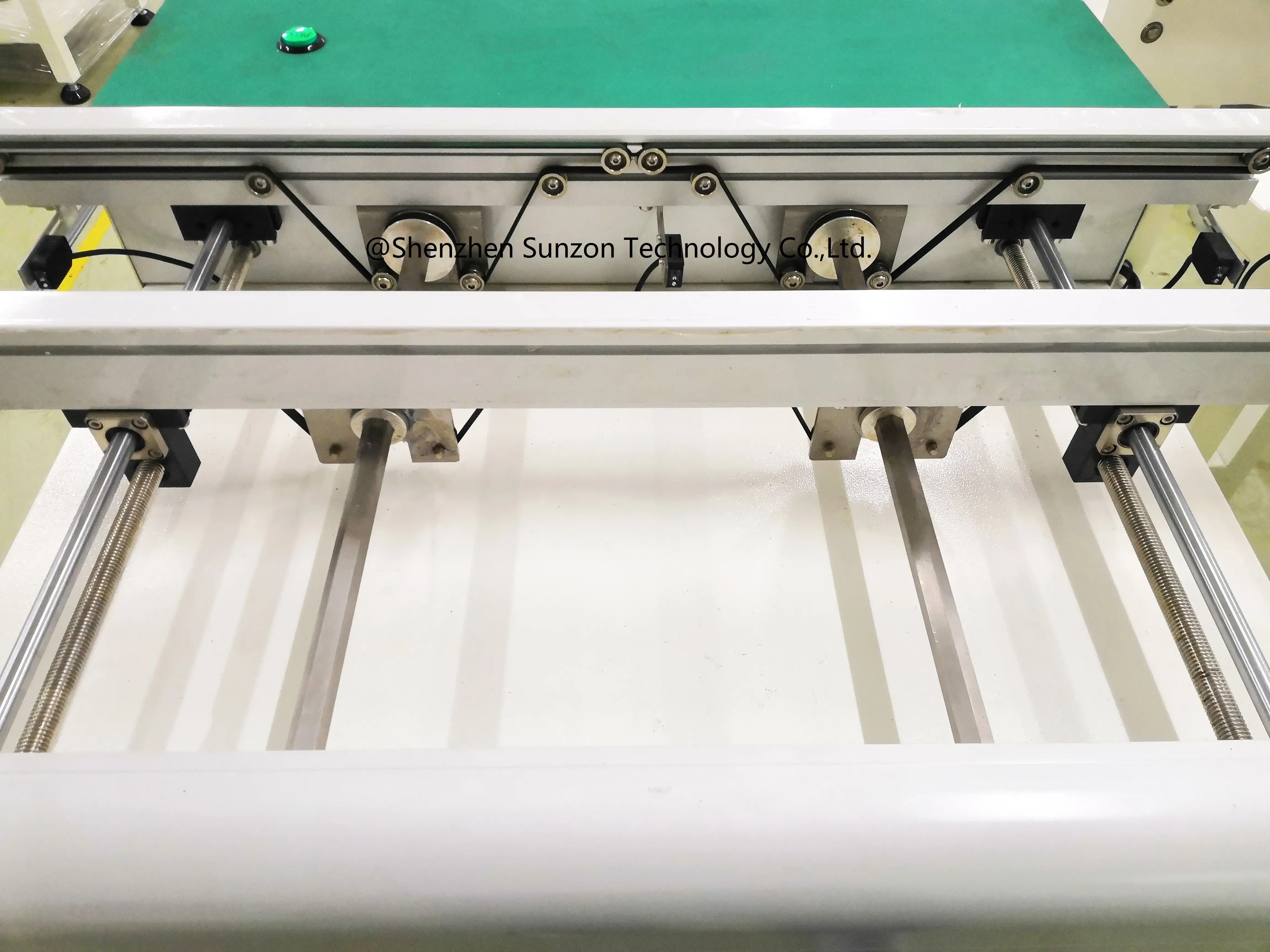 NC-BC-330-C Standard smt pcb conveyor with cover SunzonTech pcb conveyor for smt production line