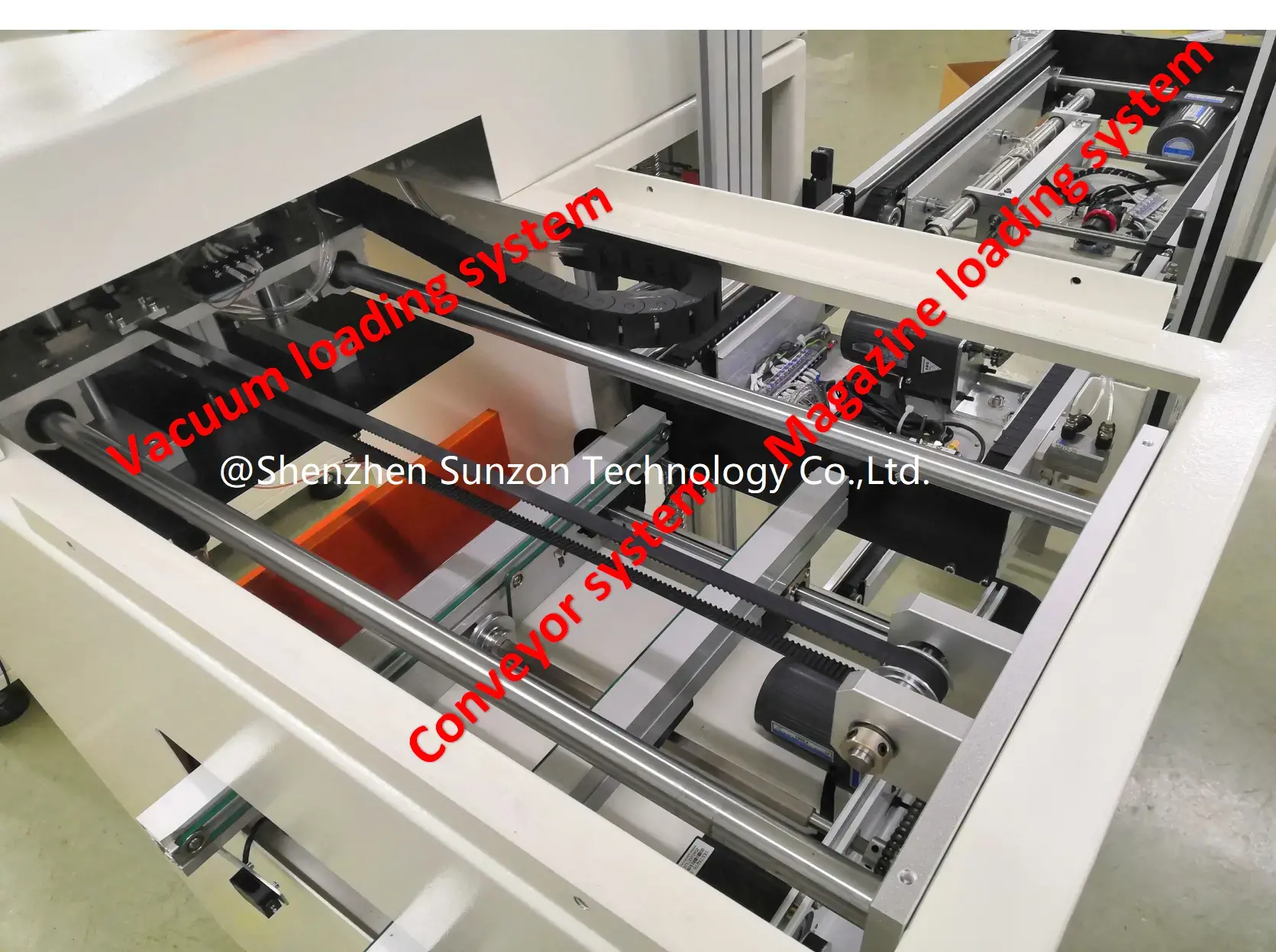 SP-250-SZ automatic PCB vacuum and magazine Loader PCB loading machine
