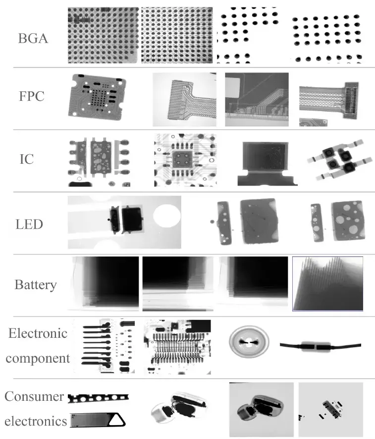 X-RAY inspection machine S-7000 Small/micro/desktop inspection device
X-RAY equipment for SMT production line
X-RAY equipment for PCB manufacture industry
Low cost PCB BGA inspection X-ray Machine 