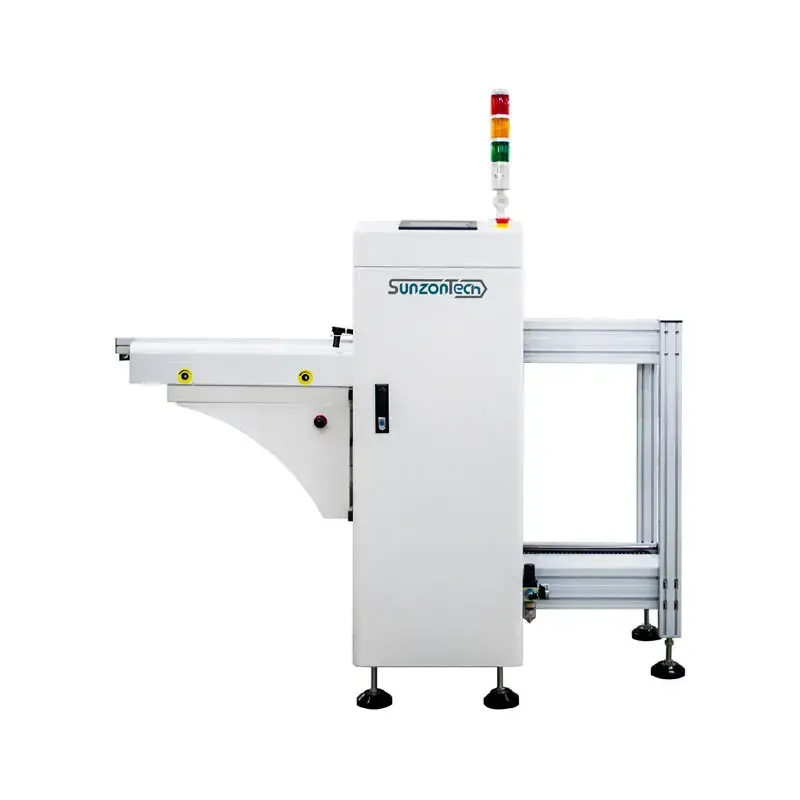 PCB board handling ESD magazine unloader