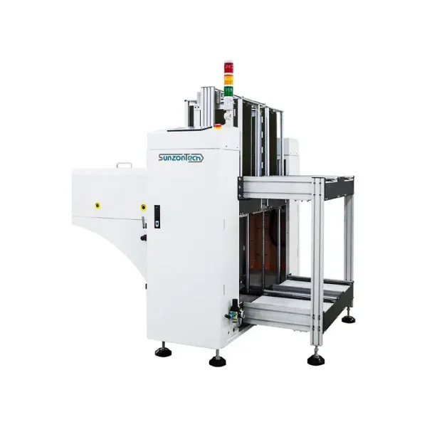 dual magazine NG OK PCB unloader